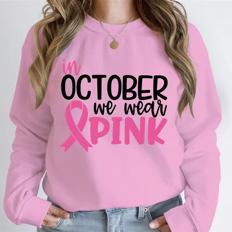 Sudadera con Capucha In October We Wear Pink